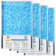 QYXJAEO packaging avant montrant couleur bleue et informations produit, facilite le choix