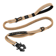 Raipult vue avant de la laisse khaki montrant le design robuste pour plus de durabilité
