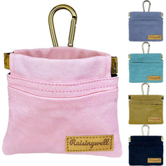 raisingwell pochette face avant rose montrant organisation pratique