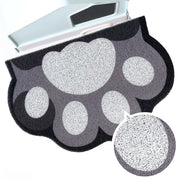 Rarenut tapis face avant gris blanc protégeant le sol