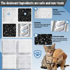 Rastalola sachet taille comparative à côté de croquettes pour visualiser dimension