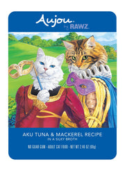 Rawz sachet face lisible montrant le produit et bénéfice de praticité