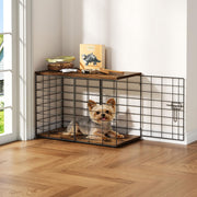 rechgosh vue de face de la cage-meuble offrant sécurité et style