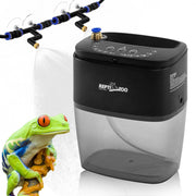 REPTI ZOO vue avant du brumisateur montrant design compact et distribution uniforme