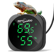 REPTI ZOO visage avant avec affichage LED lisible, lecture rapide