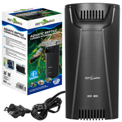 REPTI ZOO vue avant du filtre interne montrant un design compact et performant