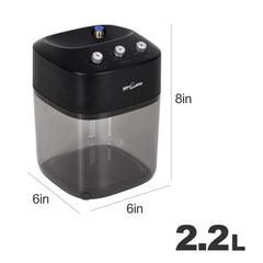 REPTI ZOO réservoir 2,2 L avec indicateur, longue autonomie visible