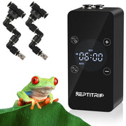 REPTITRIP vue frontale du brumisateur montrant boîtier compact et commandes, facilite l'installation