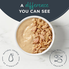 Reveal ouverture d’une conserve révélant la mousse onctueuse et appétissante