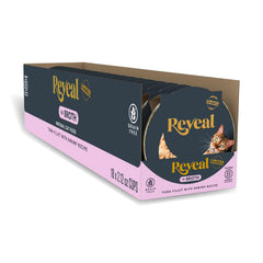 Reveal pot avant-garde packaging montrant l'étiquette claire et l'origine naturelle