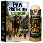 Rhino Wax emballage avant montrant protection pour pattes et informations produit