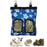 RIOUSSI mangeoire BlueFlower face visible pour réduire le désordre