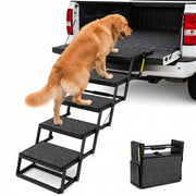 RISELITE escalier plié montrant compacité et rangement facile