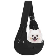 Riuja sac porte-chien face avant montrant coupe sûre et rangement pratique