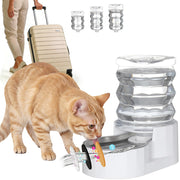 RIZZARI distributeur avant blanc montrant design compact et gain de place
