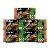 Rodizoo emballage avant montrant 5 briques, pratique pour stockage