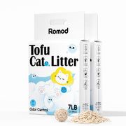 Romod emballage 14LB montrant format pratique et rangement facile