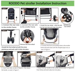 ROODO gros plan roue montrant adhérence et maniabilité