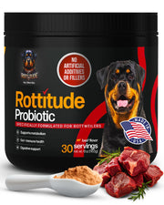 Rottitude emballage avant montrant le pot et bénéfice digestion