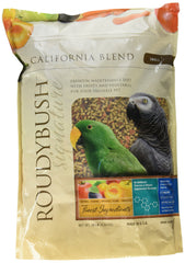 RoudyBush emballage avant California Blend montrant format 10 lb et avantages