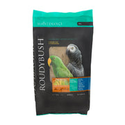 RoudyBush emballage avant montrant sac 25 lb et praticité