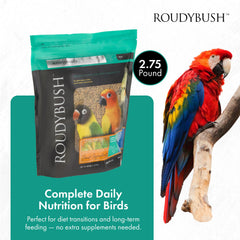 RoudyBush gros plan texture pellets bénéfice maniabilité