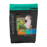 RoudyBush sachet face montrant le format 25 lb et bénéfice conservation
