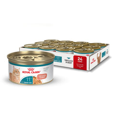 ROYAL CANIN face du pack lot de 24 montrant l'emballage et la référence senior