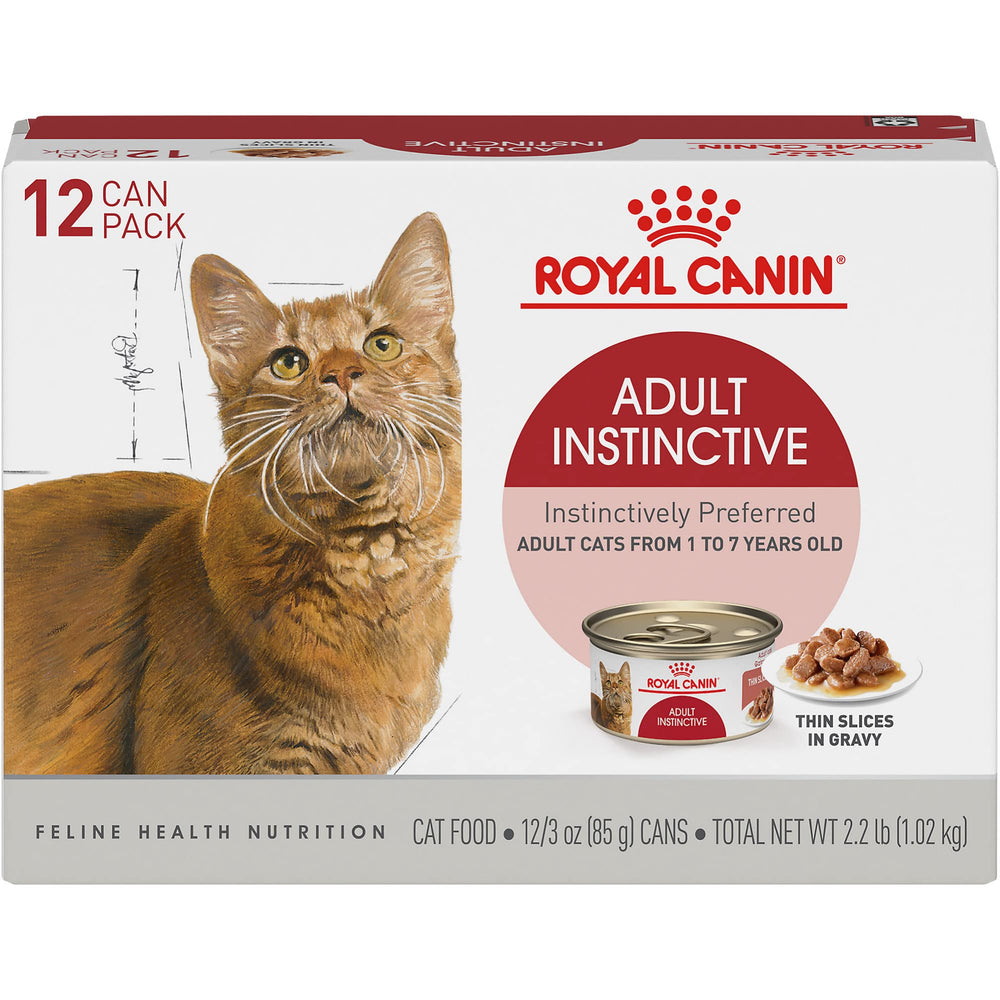 ROYAL CANIN boîte face montrant l'emballage et le format pratique
