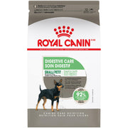 ROYAL CANIN emballage face Small Digestive Care montrant la formulation spécifique