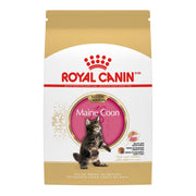 ROYAL CANIN avant du paquet 3 lb montrant la formule Maine Coon Kitten et avantages