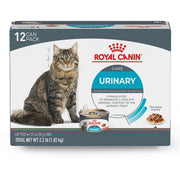 ROYAL CANIN packaging avant montrant formule Urinary Care et bénéfice santé urinaire