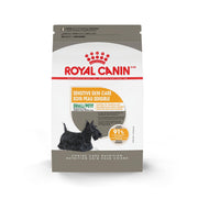 ROYAL CANIN emballage avant montrant formule Small Sensitive Skin Care et bénéfice peau nourrie