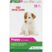 ROYAL CANIN étiquette face lisible montrant formule chiots bénéfice nutritionnel