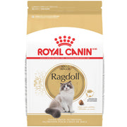 ROYAL CANIN sac 7 lb vu de face montrant l’étiquetage race Ragdoll et l’avantage nutritionnel