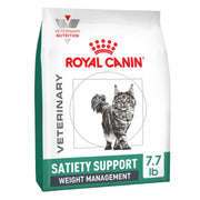 ROYAL CANIN emballage Satiety Support face montrant bénéfice contrôle poids