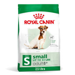 Royal Canin face du sachet montrant design et taille pratique pour petit chien