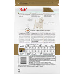 ROYAL CANIN gros plan sur croquette montrant texture facilitant la mastication du Westie