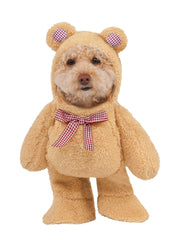 Rubies costume ours devant sur chien montrant coupe confortable et look mignon