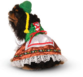 Rubies robe dirndl face entière montrant style traditionnel et convivialité