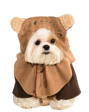 Rubie's veste Ewok sur chien montrant look fidèle Star Wars et confort