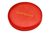 Ruffwear empaquetage avant du Camp Flyer montrant couleur rouge sumac et visibilité