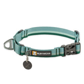 Ruffwear collier Web Reaction face montrant finition et couleur pour promenades sûres