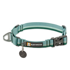 Ruffwear collier Web Reaction face montrant finition et couleur pour promenades sûres