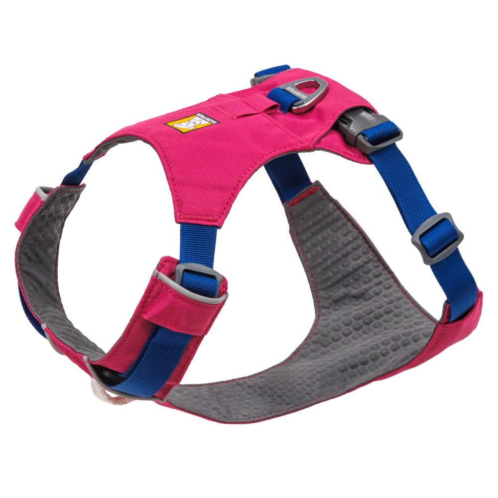 Ruffwear harnais face Alpenglow Rose, visibilité et confort