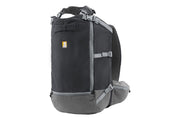 Ruffwear vue avant du sac porte-chien montrant silhouette et robustesse