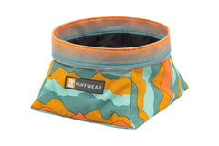 Ruffwear bol Quencher face avant montrant facilité de nettoyage