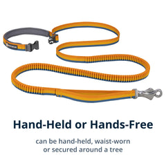 Ruffwear Roamer Bungee poignée rembourrée offrant confort pour longues marches