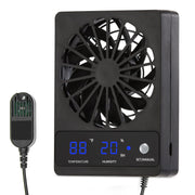 RUNWUSHENG ventilateur face avant montrant design et aération, améliore circulation