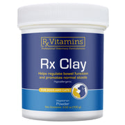 Rx Vitamins emballage avant montrant le pot et l'usage—pratique